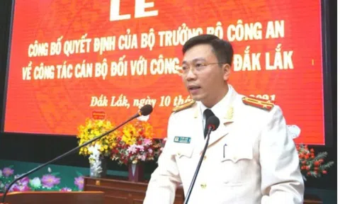 Đắk Lắk: Đại tá Lê Hữu Tuấn được giao phụ trách Công an tỉnh