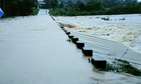 Hơn 2.000 nhà dân ở Nghệ An chạy lũ xuyên đêm