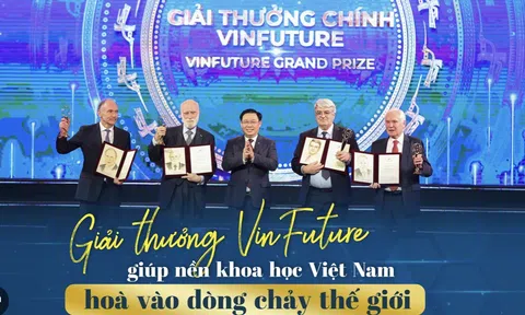 Giải thưởng VinFuture giúp nền khoa học Việt Nam hoà vào dòng chảy thế giới