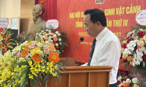 Nghệ nhân Dương Văn Sinh được bầu làm Chủ tịch Hội Sinh Vật Cảnh tỉnh Vĩnh Phúc khoá IV (2022 - 2027)