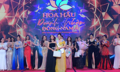 Người đẹp Nguyễn Thị Hồng Nhung lọt Top 15 cuộc thi Hoa hậu Doanh nhân Đông Nam Á